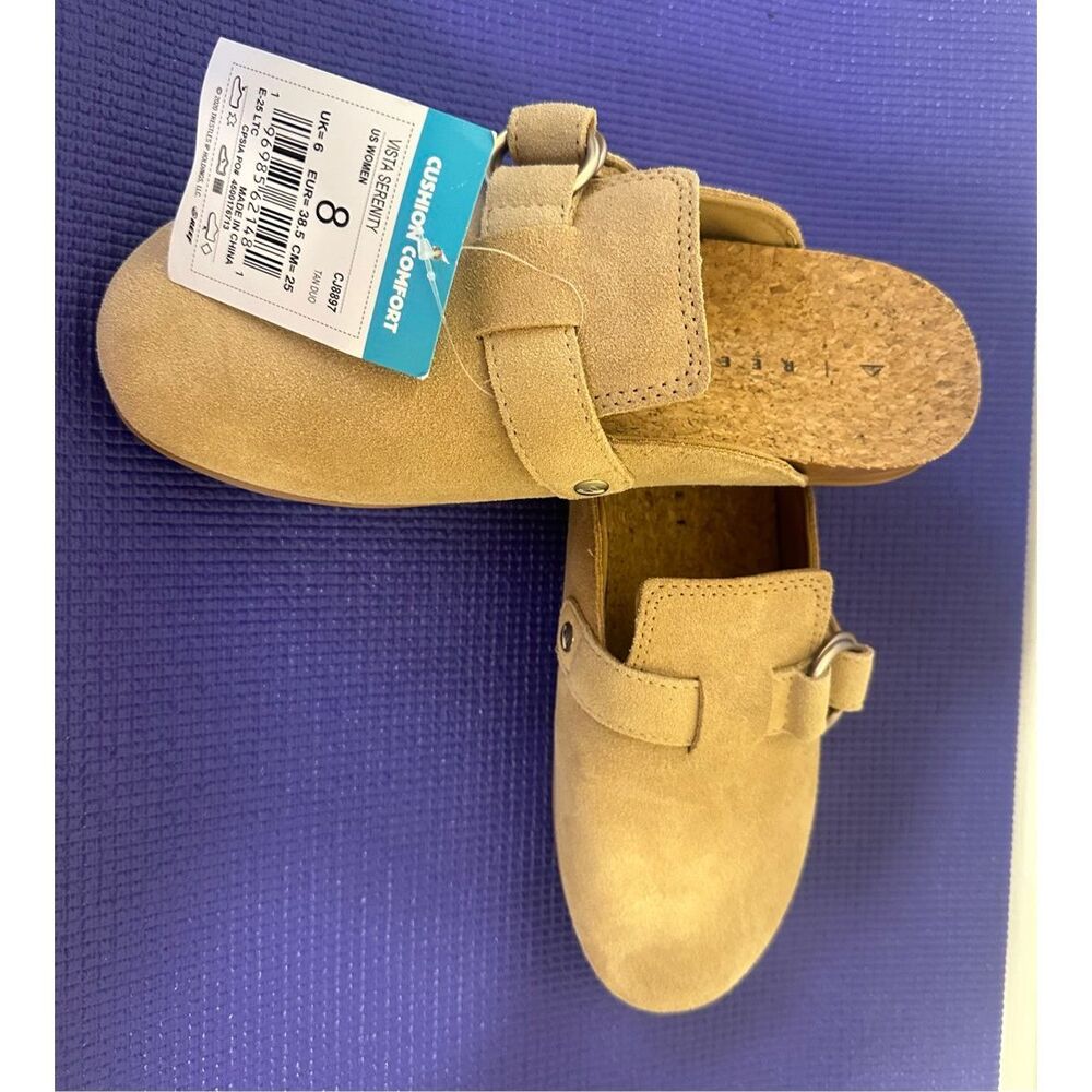 Reef Women's Cushion Vista Serenity Slip-On suede Clog Sz 8, NWT - Picture 5 of 14